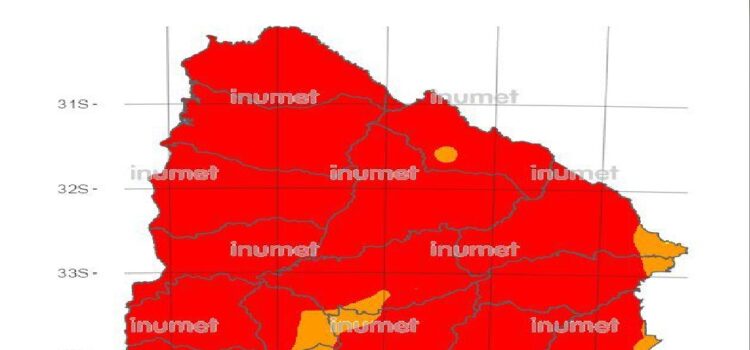 Uruguay: Inumet y Bomberos advierten por “riesgo muy alto” de incendios en casi todo el país