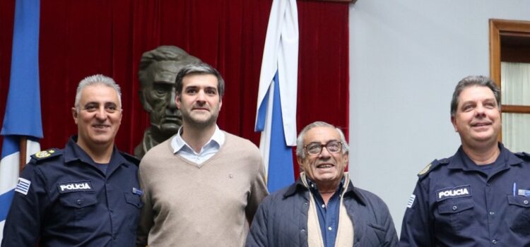 Lafluf se reunió con el Ministro del Interior, Dr. Nicolás Martinelli