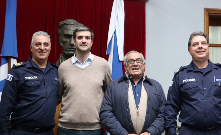 Lafluf se reunió con el Ministro del Interior, Dr. Nicolás Martinelli