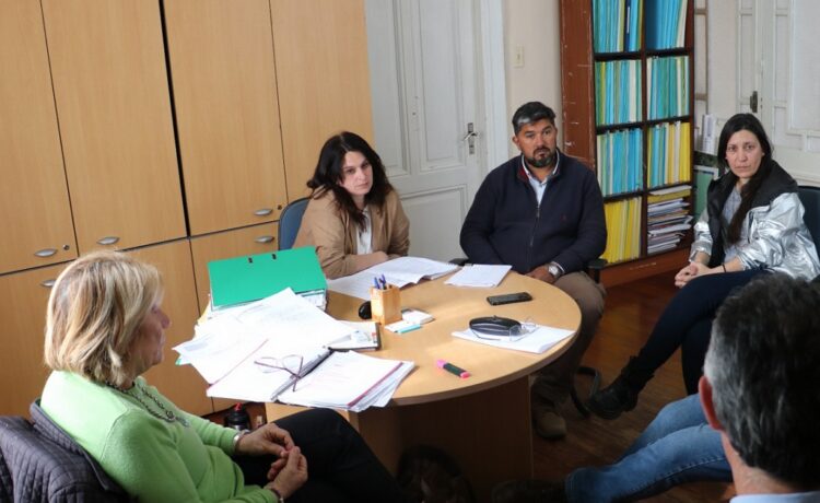 Griselda Crevoisier encabezó distintas reuniones de trabajo