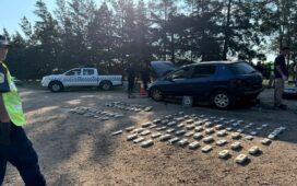 Incautan importante cargamento de marihuana en San Jaime de la Frontera