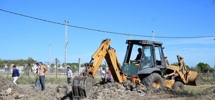 Iniciaron las obras para el tercer Punto Verde, en barrio Los Espinillos