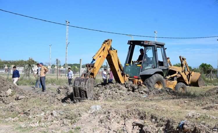Iniciaron las obras para el tercer Punto Verde, en barrio Los Espinillos