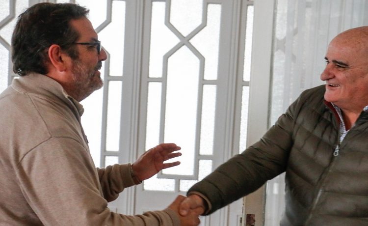 Intendente Guillermo Levratto se reunió con el vicepresidente de UTE