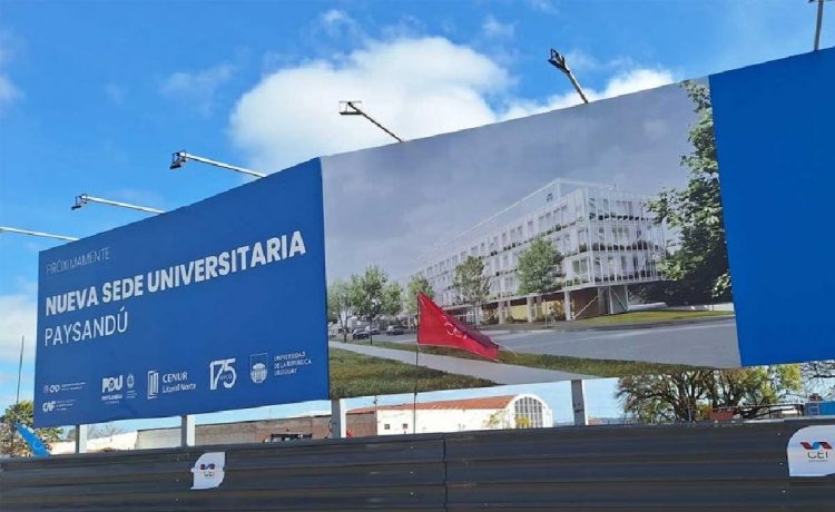 Auge universitario en Paysandú: construyen campus de 26 millones de dólares