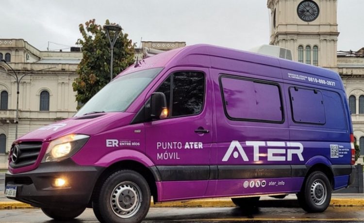 El Punto Móvil de ATER llega a Gualeguaychú para facilitar trámites a los vecinos
