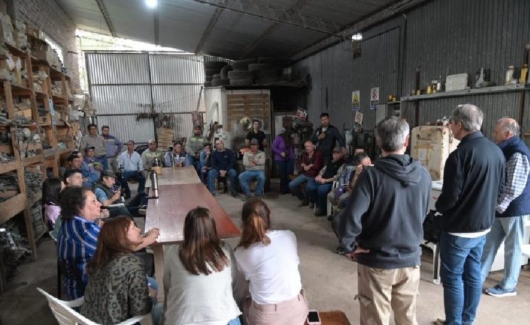 Bahl y Michel se reunieron con empresarios y contratistas de Enersa tras los dichos de Benegas Lynch