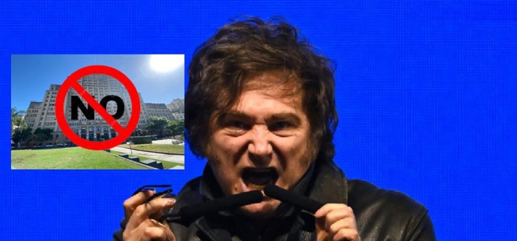 Javier Milei vetó la Ley de Financiamiento Universitario