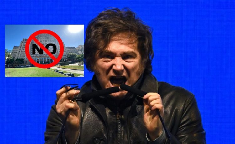 Javier Milei vetó la Ley de Financiamiento Universitario