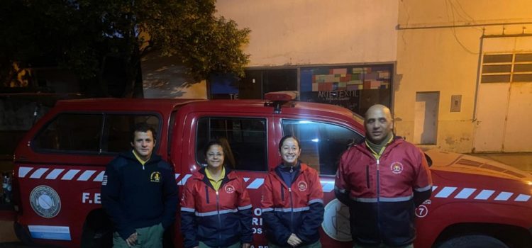 Brigadistas forestales se capacitaron en el Parque Nacional El Palmar con prácticas de quema controlada
