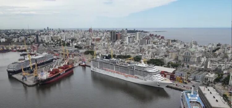 La temporada de cruceros 2023-2024 dejó en Uruguay más de u$s 17 millones