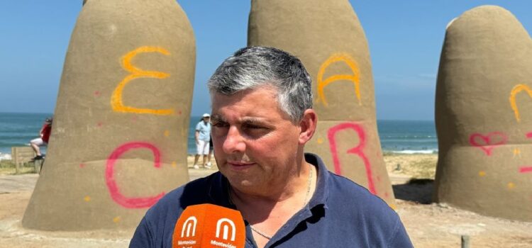 Grafiti de “Te amo CR7” en Los Dedos: cuánto costará refaccionar el monumento