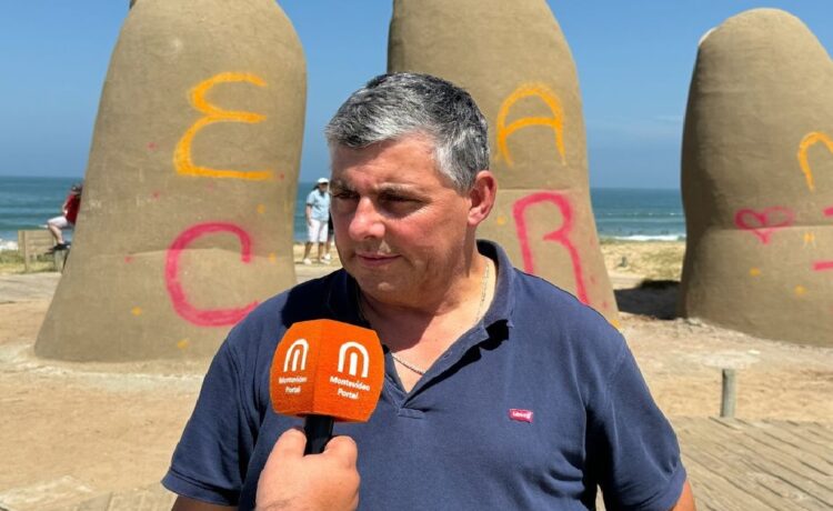 Grafiti de “Te amo CR7” en Los Dedos: cuánto costará refaccionar el monumento