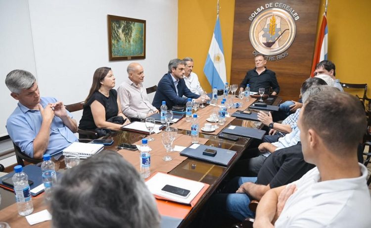 Bahl y Michel mantuvieron encuentros con empresarios, industriales y referentes del sector productivo