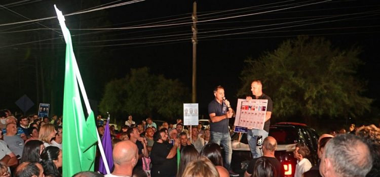 Davico convocó a la militancia y pidió el voto para la boleta de Milei y Frigerio