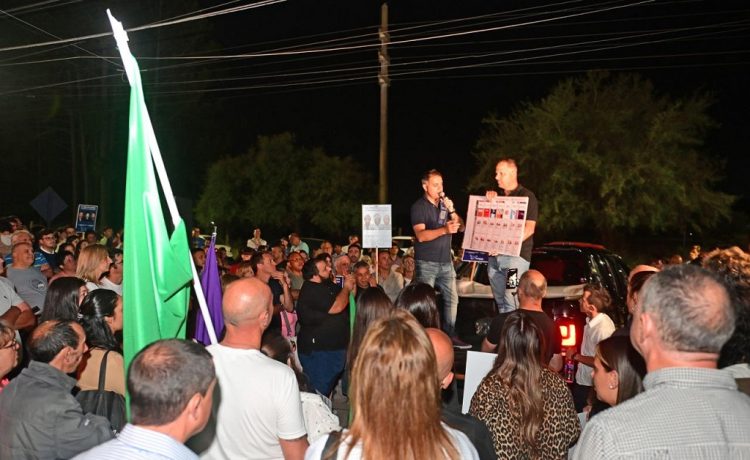 Davico convocó a la militancia y pidió el voto para la boleta de Milei y Frigerio