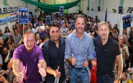 En campaña, Frigerio defendió el modelo económico de Milei: "Hay que persistir en este rumbo"