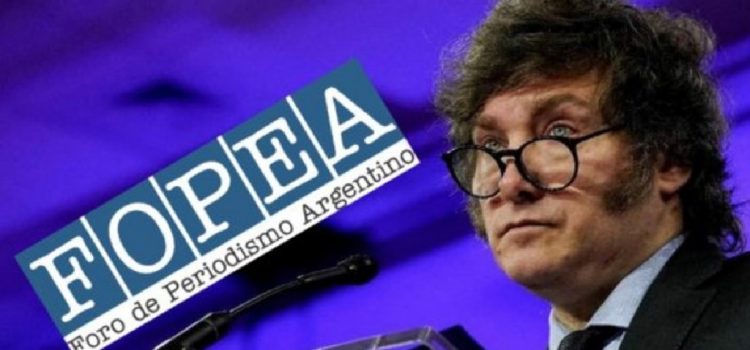 FOPEA pide garantías para la prensa tras denunciar robos y agresiones en la visita del presidente a Córdoba