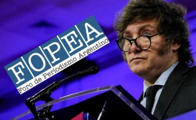 FOPEA pide garantías para la prensa tras denunciar robos y agresiones en la visita del presidente a Córdoba