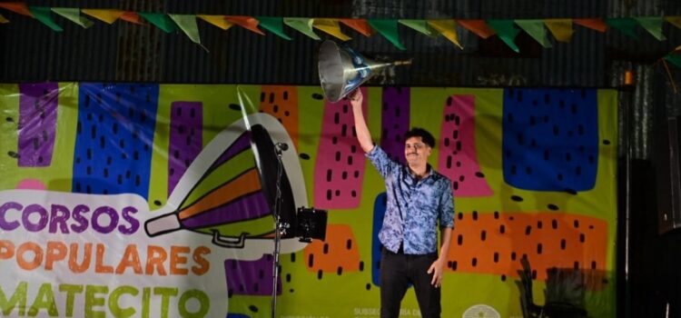 Apertura de los Corsos Populares Matecito 2025: una noche de cultura, comunidad y alegría