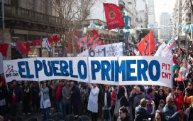 Con el Presupuesto y Gabriel Oddone en la mira, el PIT-CNT llevó a cabo su segundo paro contra el gobierno