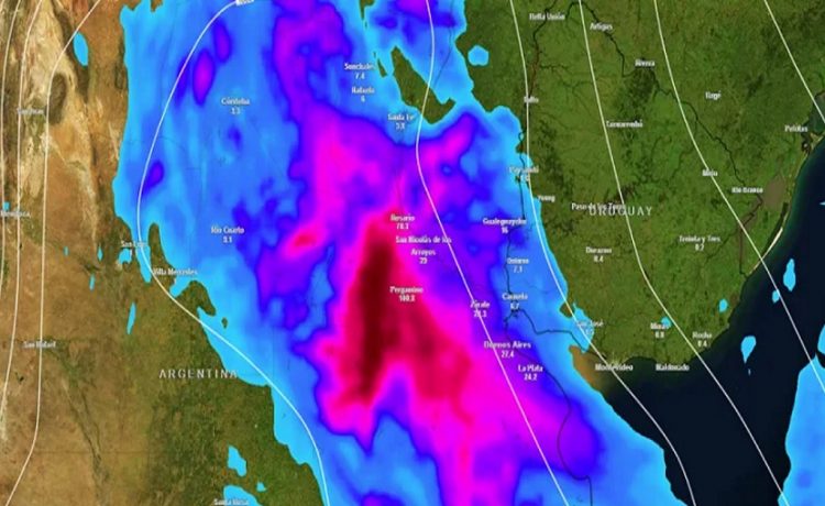 Se esperan fuertes tormentas para Entre Ríos: cuando llegan