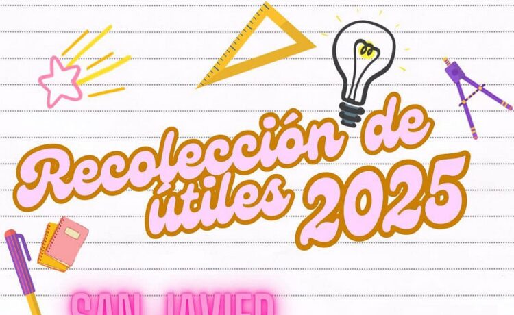 3ª Edición de la Recolección de Útiles Escolares en San Javier
