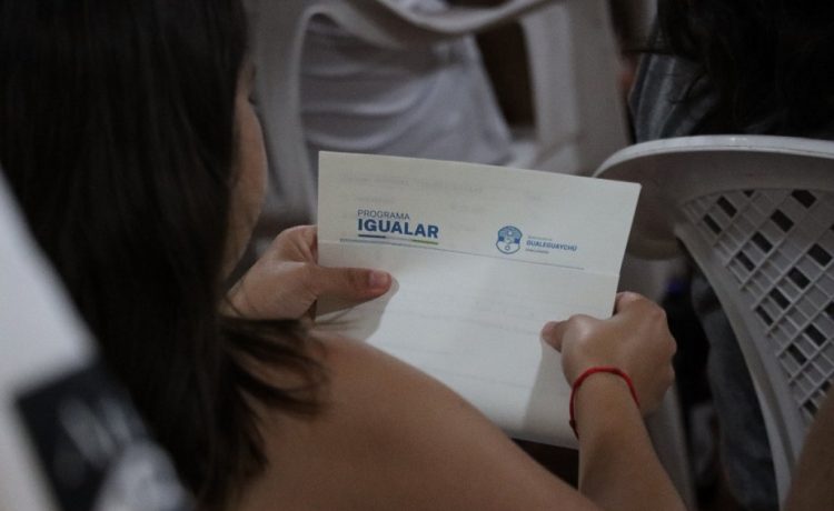 Vecinos de Pueblo Nuevo participaron de una capacitación sobre la Tarjeta Igualar