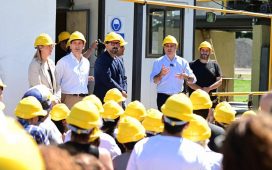 El intendente Davico presentó la Planta de Asfalto a vecinos de todos los barrios