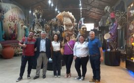 Museos locales recibieron a profesionales del Palacio San José