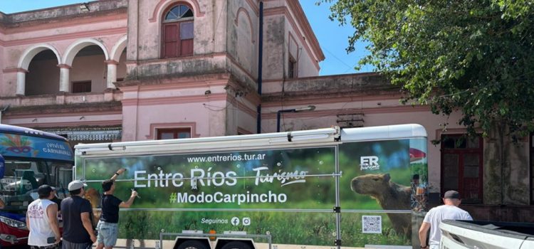 La Oficina Móvil de Turismo inició su recorrido de promoción por Entre Ríos