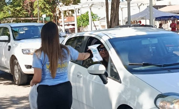 Verano Seguro: se realizó concientización vial en Costanera y en el Carnaval
