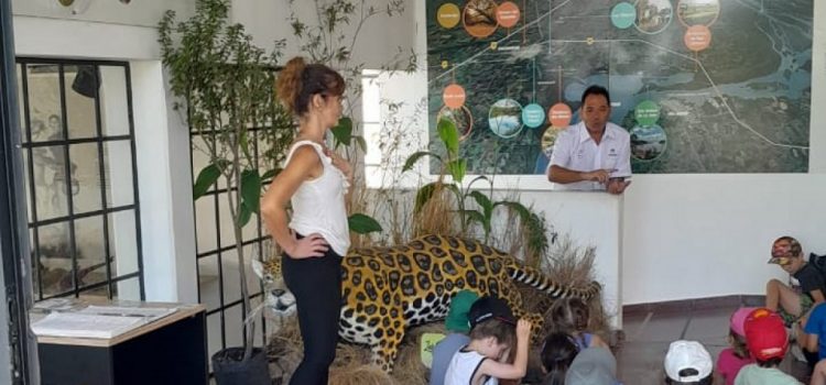 La Delfina recibió la visita de chicos de una colonia de vacaciones