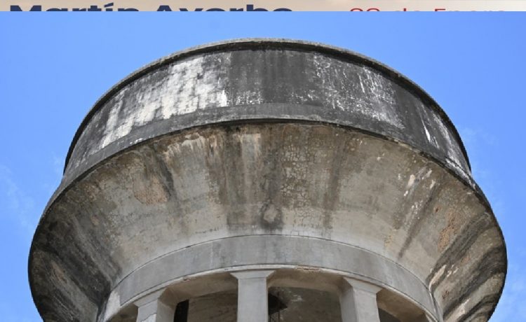 El Municipio restaura parte de la estructura del “viejo tanque” de Obras Sanitarias