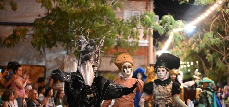 La Azotea de Lapalma fue escenario del carnaval veneciano