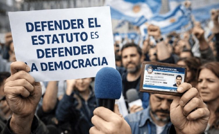 La derogación del Estatuto del Periodista "es un quiebre a la protección de la libertad de prensa"