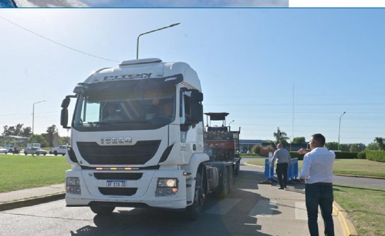 El intendente Davico supervisó el comienzo de la reconstrucción del boulevard Pedro Jurado