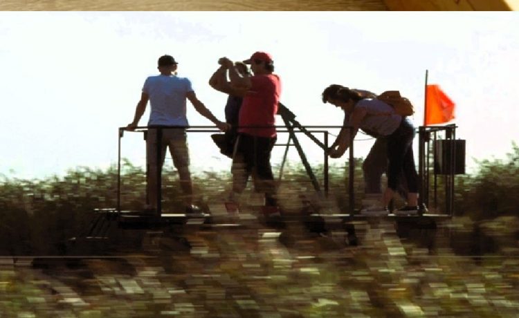 Viví una experiencia cinematográfica diferente en el Museo Ferroviario