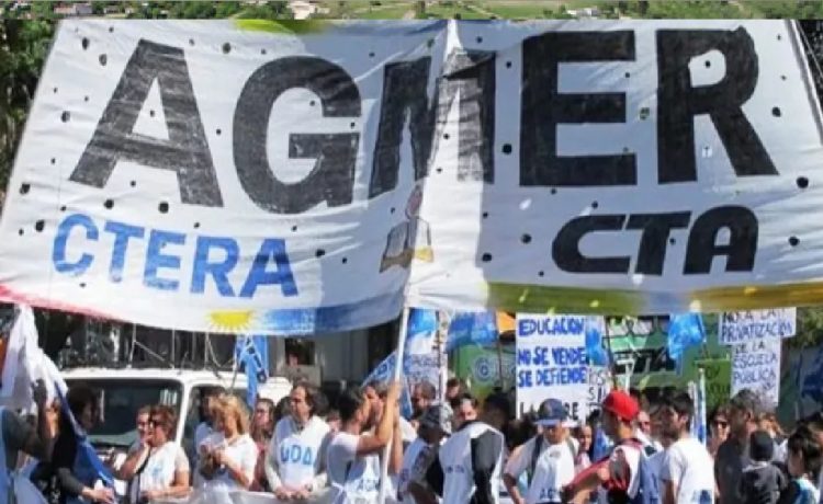 Docentes realizarán este miércoles concentraciones en toda la provincia