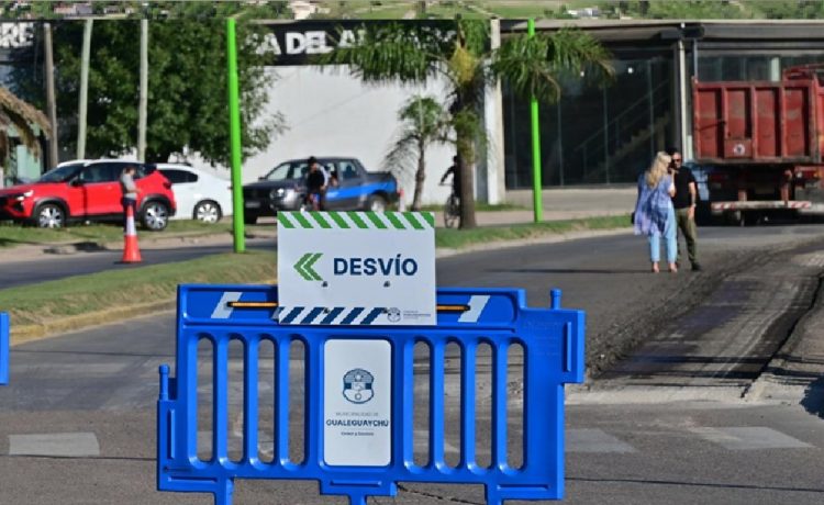 Durante dos días estará cerrada la mano este del Boulevard Pedro Jurado por su reconstrucción