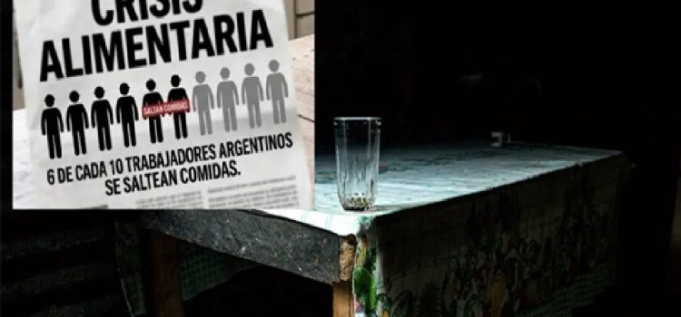 Informe de la UCA: 6 de cada 10 trabajadores asalariados se saltean comidas por dificultades económicas