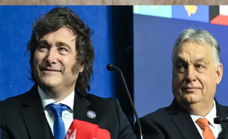 Javier Milei volvió a salir del país: llegó a Hungría para participar de un foro organizado por Viktor Orban