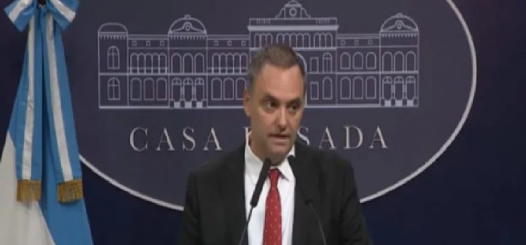 Adorni: “Mi patrimonio lo construí antes de entrar al Gobierno, no tengo nada que esconder”