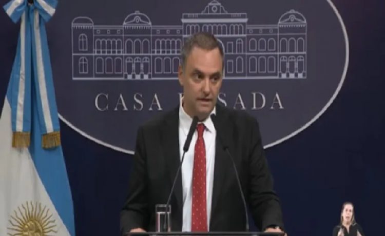 Adorni: “Mi patrimonio lo construí antes de entrar al Gobierno, no tengo nada que esconder”