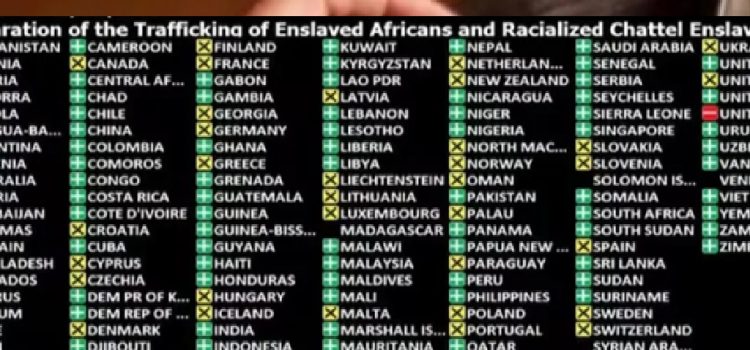 ONU: Argentina votó en contra de definir a la esclavitud africana como el “crimen más grave de la humanidad"