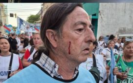 Se presentó en la justicia una denuncia por agresiones en la marcha docente