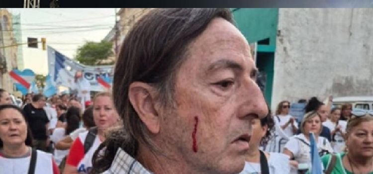Se presentó en la justicia una denuncia por agresiones en la marcha docente