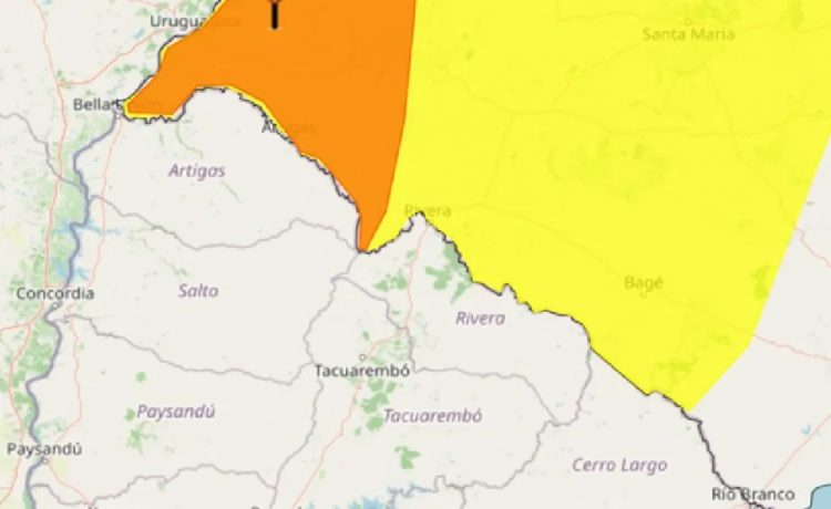 “Peligro” y “peligro potencial”: alerta en Brasil por fenómeno que afectaría a Uruguay