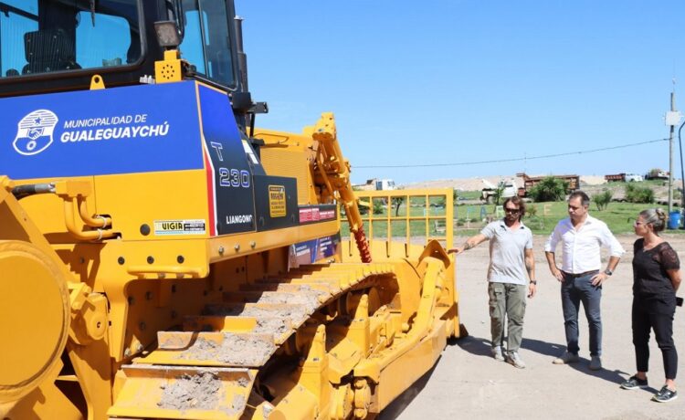 Ecoparque: el Municipio incorporó nueva maquinaria para optimizar la gestión de residuos