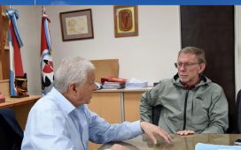 Lauritto y Bahillo analizaron el escenario de los municipios ante la caída de la coparticipación